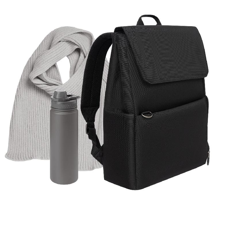 Подарочный набор Marco,  (шарф, термобутылка, рюкзак)