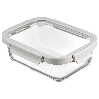 Контейнер для запекания и хранения прямоный click glass, 1,5 л