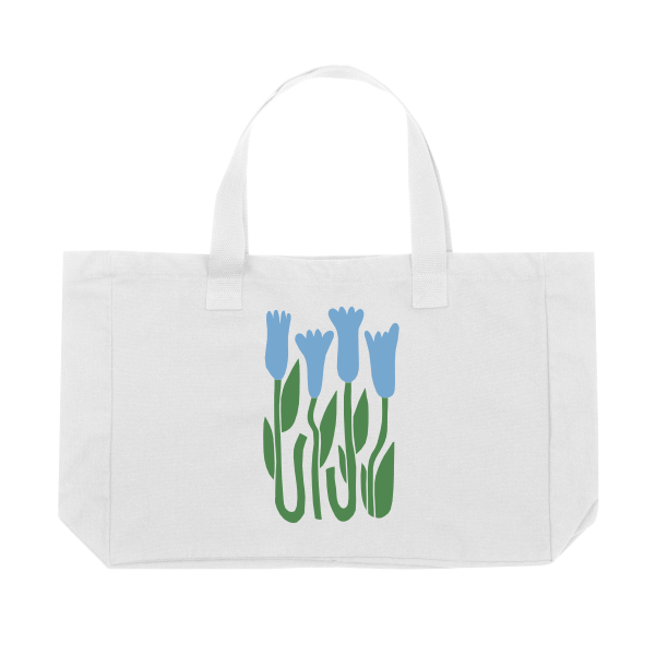 Сумка шопер полиэстер/хлопок 48*32*12