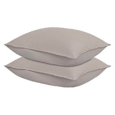 Набор наволочек изо льна и хлопка  из коллекции essential, 50х70 см