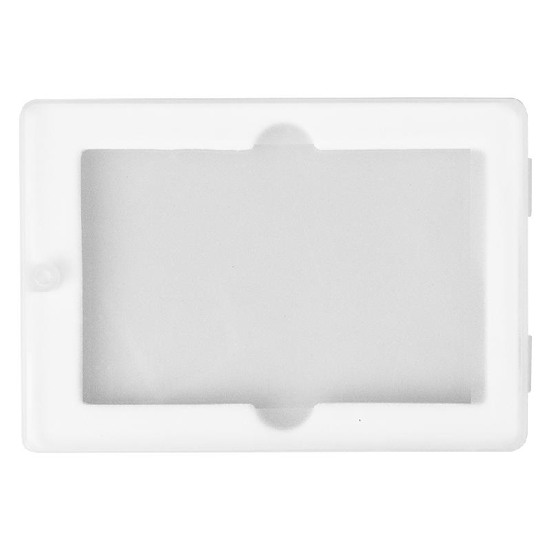 Футляр для флеш накопителя в виде кредитной карты, пластикпрозрачный