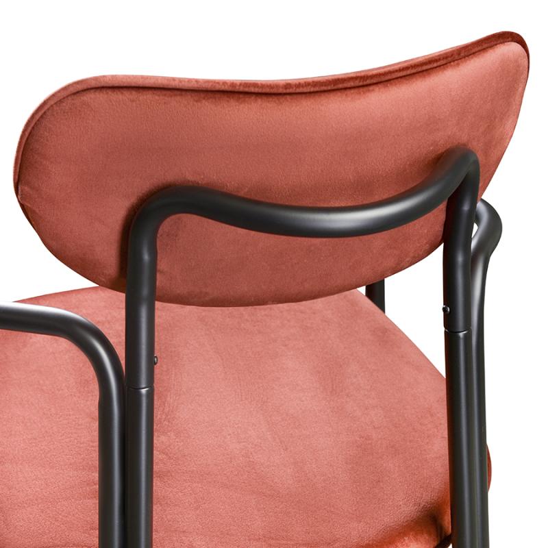 Стул ror, велюр