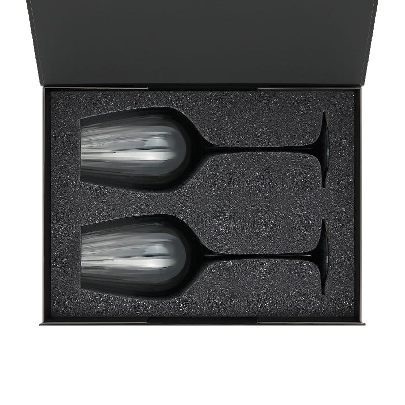 Подарочный набор 2 бокала для вина Mancera в черной коробке