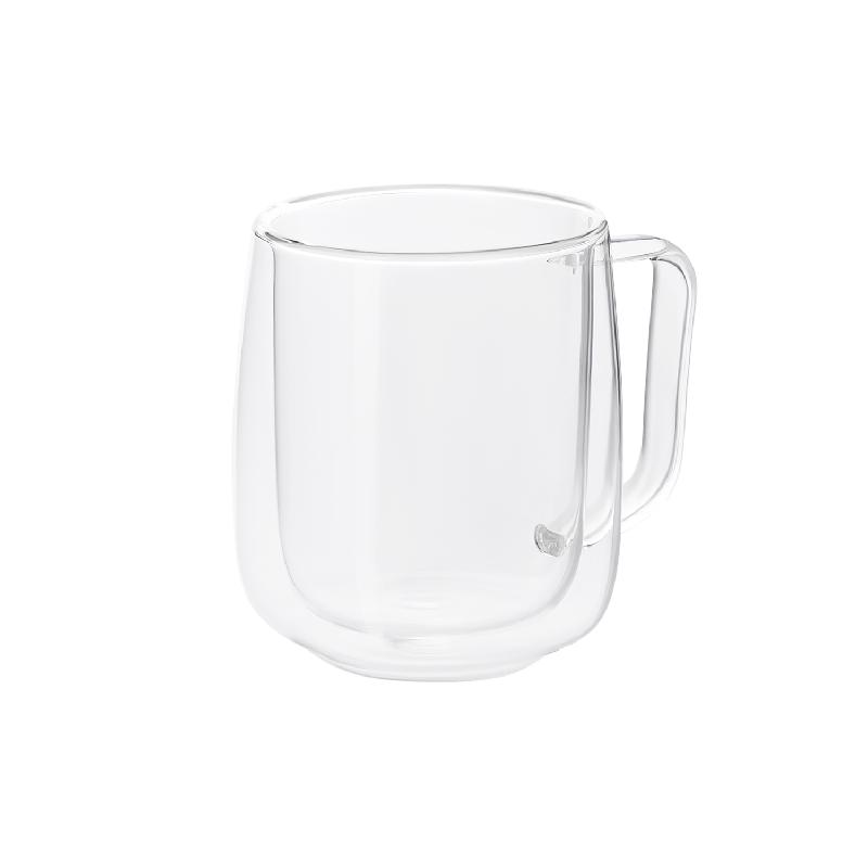 Кружка стеклянная с двойными стенками Viora
