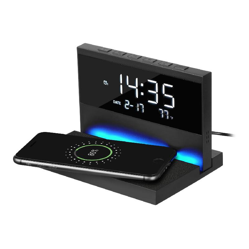 Зарядная станция с часами 15W Глори (Glory)