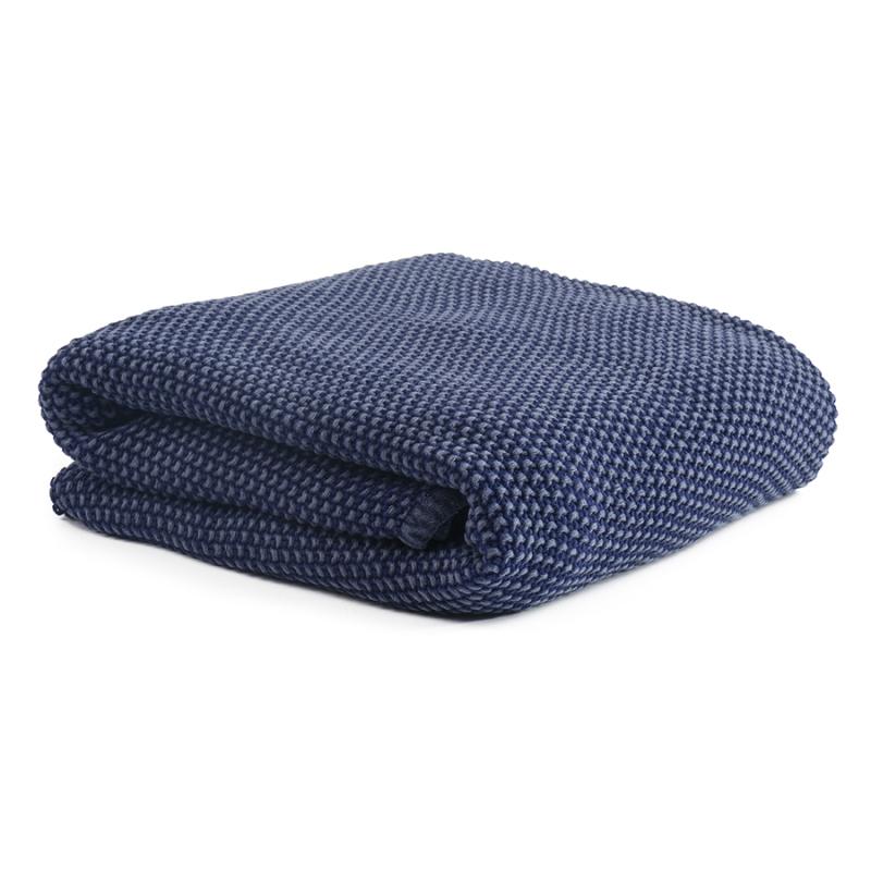 Плед из стираного хлопка  из коллекции essential, 130х180 см