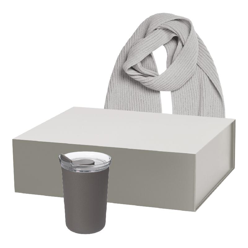 Подарочный набор Strada, Forges,  (термокружка, шарф)