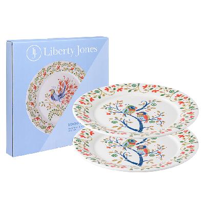 Набор тарелок love  из коллекции  of paradise в подарочной упаковке, D28 см, 2 шт.