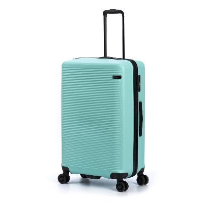 Чемодан TORBER Caspian, светло, ABSпластик, 49 х 29 х 78 см, 96 л