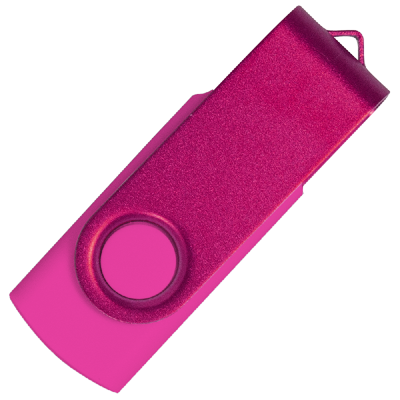 Флеш накопитель USB 2.0 Twister Assembly 16GB, пластик Софт Тачметалл