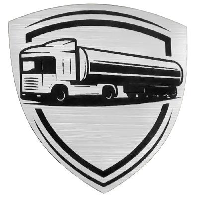 Шильд-наклейка транспорт, серебро