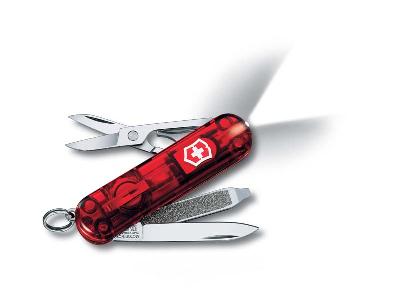 Ножбрелок VICTORINOX Swiss Lite, 58 мм, 7 функций, полупрозрачный