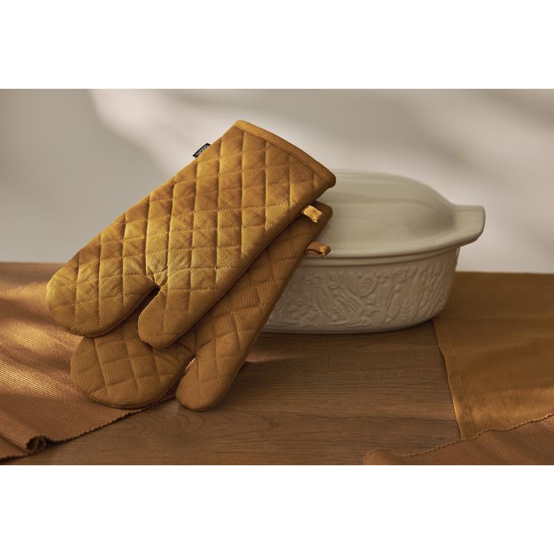 Прихваткаварежка из хлопка  из коллекции essential, 33х17,5 см