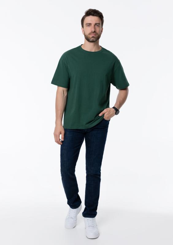 Футболка унисекс без бокового шва STAN хлопок 160, 02, Т-зеленый (130)