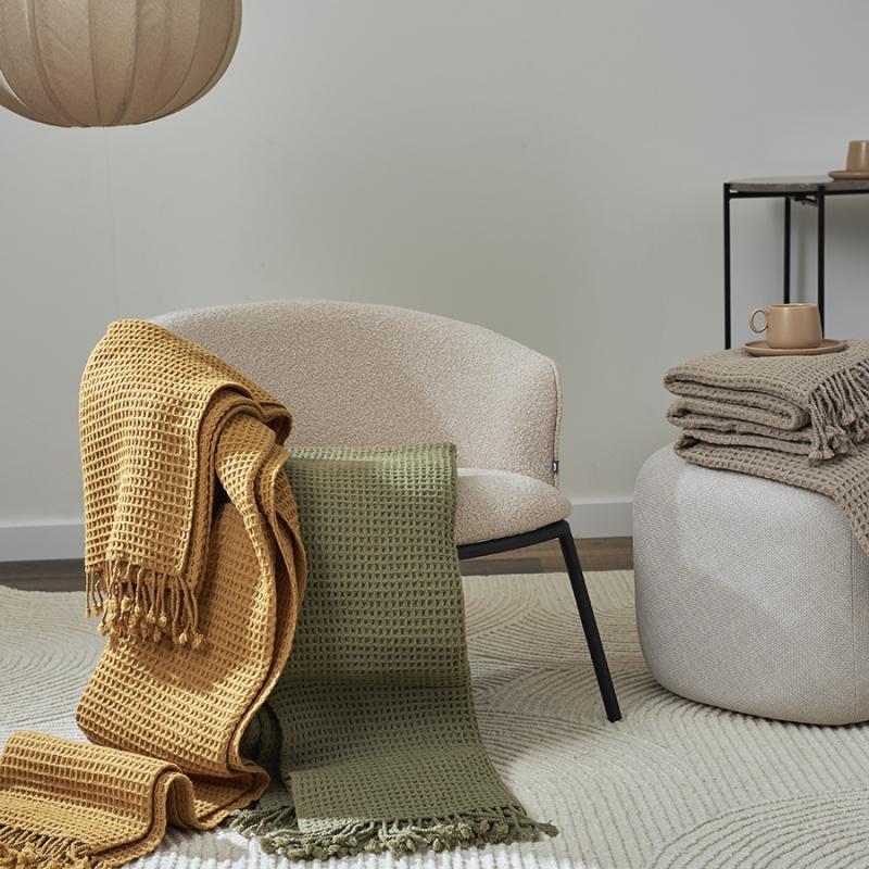 Плед из шерсти  из коллекции essential, 130х180 см