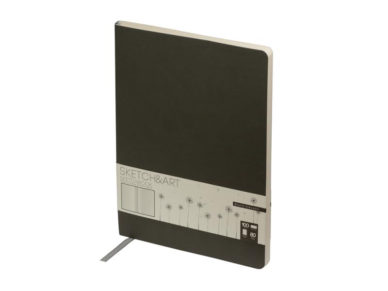 Скетчбук B5 Sketch & Art 100 г/м2, soft-touch