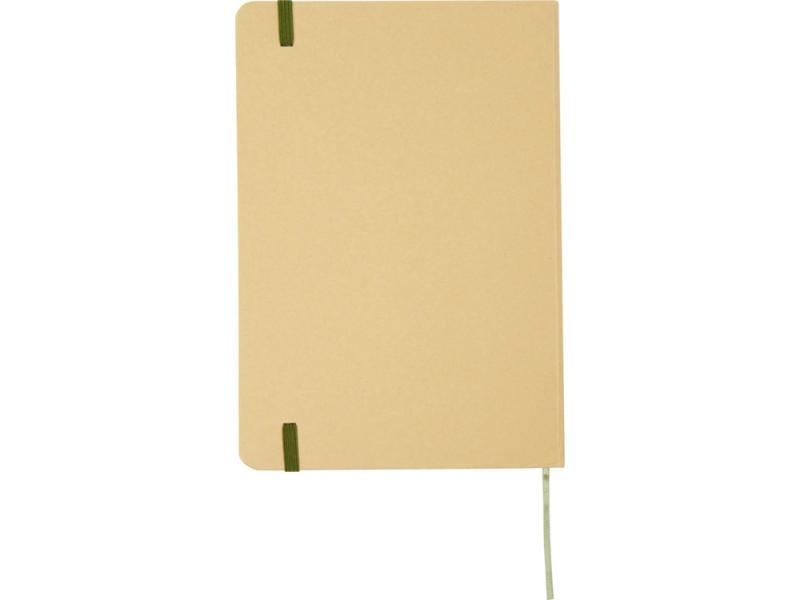 Блокнот A5 Nelida в твердой обложке из переработанного картона