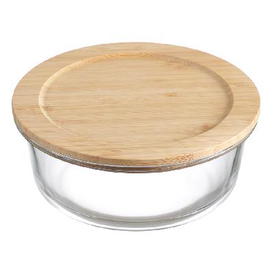 Контейнер для запекания и хранения eco store с крышкой из бамбука, 950 мл