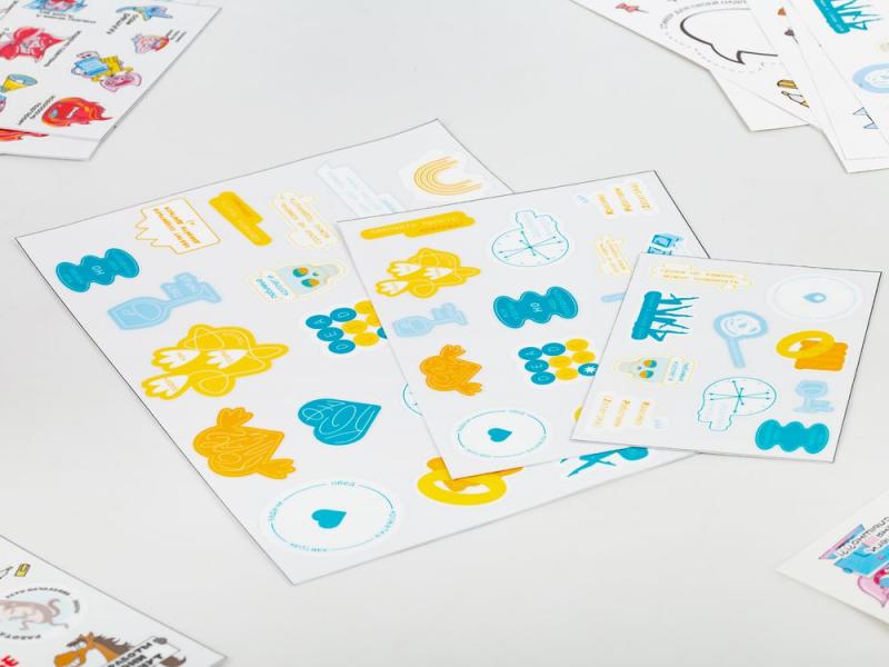 Наклейки UV-DTF Stiker Pack на заказ