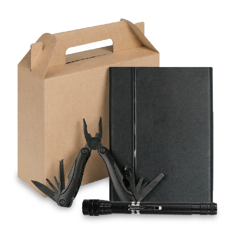 Набор подарочный Solution Everyday Kit  Trio  (мультитул, ежедневник, фонарик)