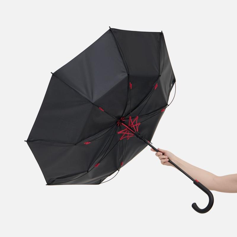 Зонт-трость Hidecolor с цветными спицами