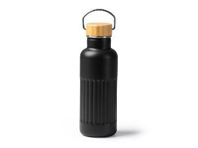 Термобутылка NOBUK с бамбуковой крышкой, 500 мл
