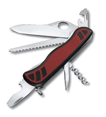 Нож перочинный VICTORINOX Forester, 111 мм, 10 функций, с фиксатором лезвия,  с чёрным