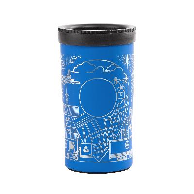 Термостакан "Миссури" 280 мл c гравировкой "Логистика", покрытие soft touch