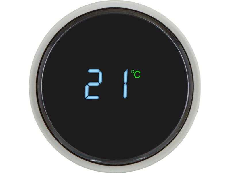 Вакуумный термос Module X с индикатором температуры и медной изоляцией, 500 мл, крафтовый тубус