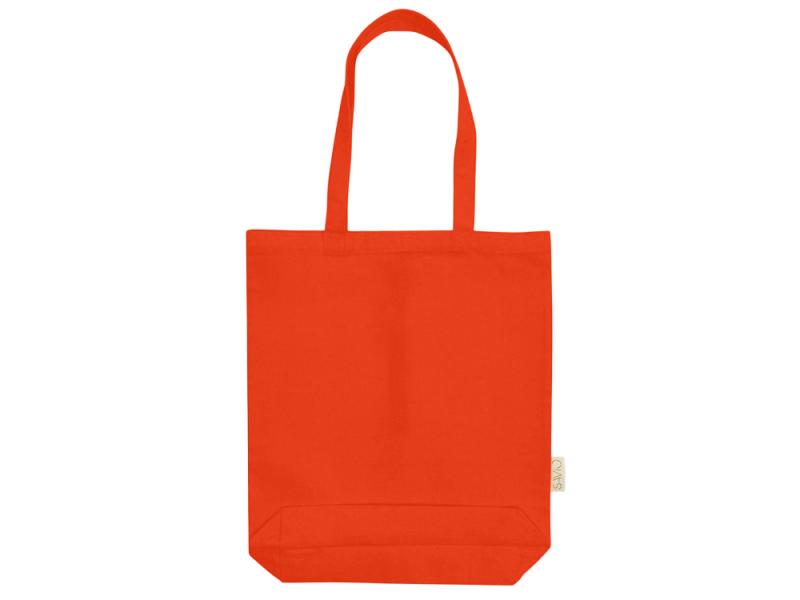 Сумка Fixy из переработанного хлопка 220 г/м2 с фиксирующей лентой