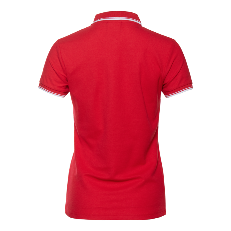 Рубашка поло женская STAN с окантовкой хлопок/полиэстер 185