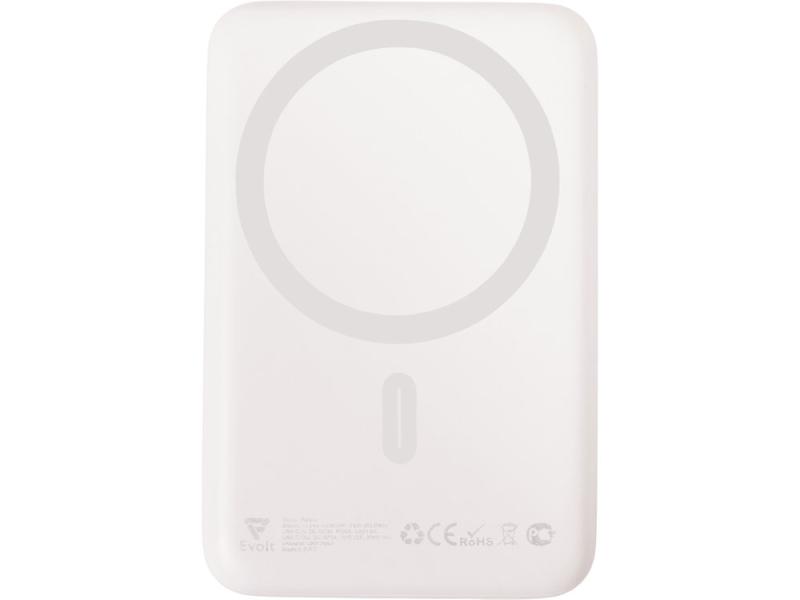 Магнитный внешний беспроводной аккумулятор Polarix, QC/PD, 10000 мАч