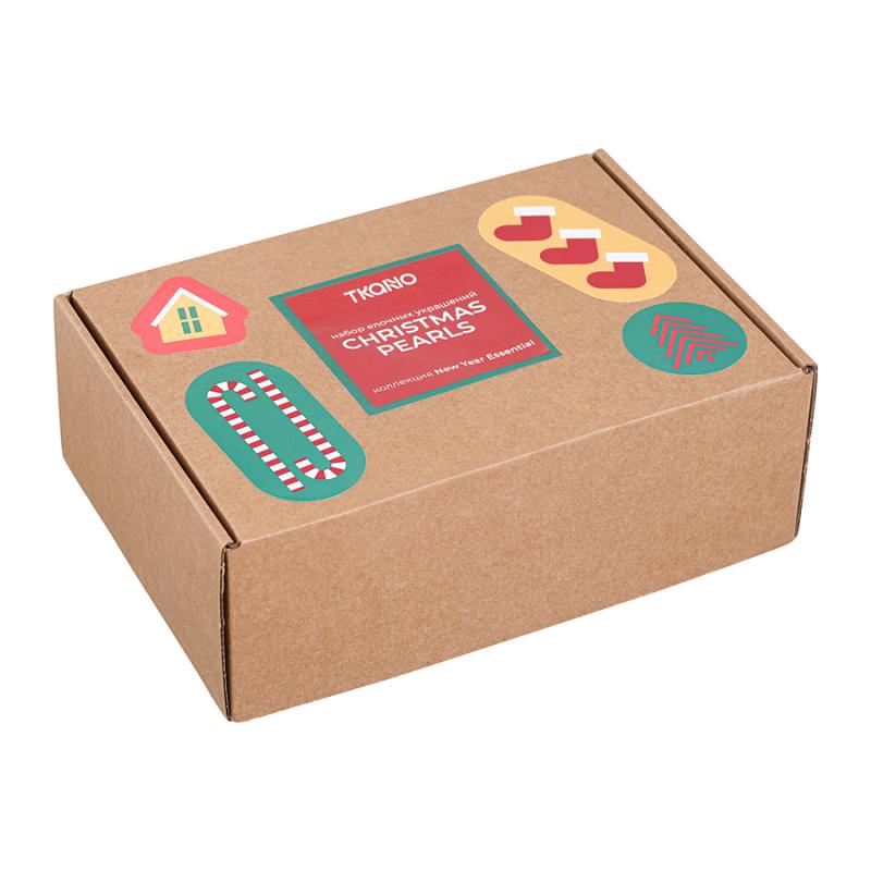 Набор елочных украшений christmas pearls из коллекции new year essential, 4 шт.