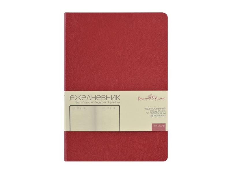 Ежедневник недатированный А5 Megapolis Nappa Flex