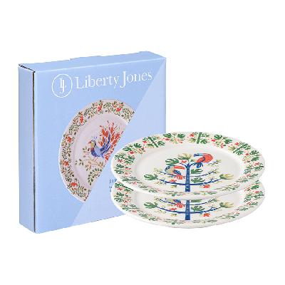 Набор тарелок toucan из коллекции  of paradise в подарочной упаковке, D18 см, 2 шт.