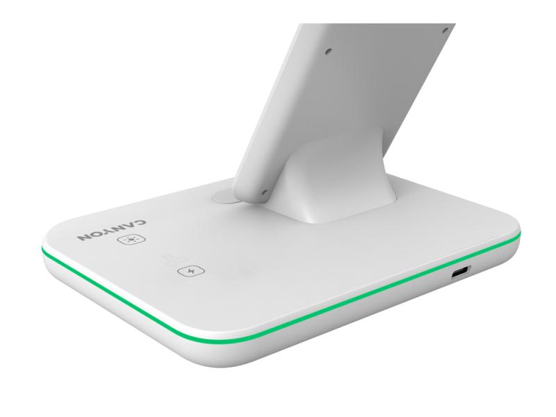 Беспроводное зарядное устройство для гаджетов 3-в-1 с технологией QI WS-303, 15 Вт