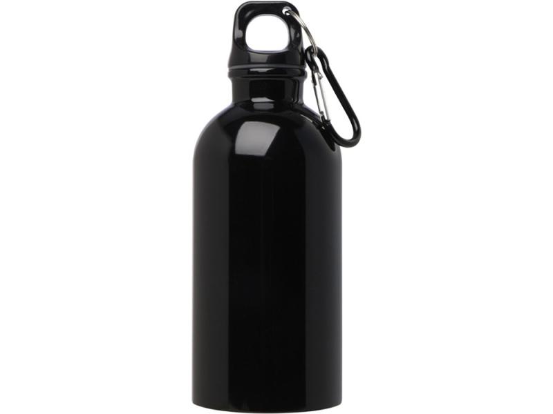 Одностенная бутылка для воды с карабином Oregon, 400 мл