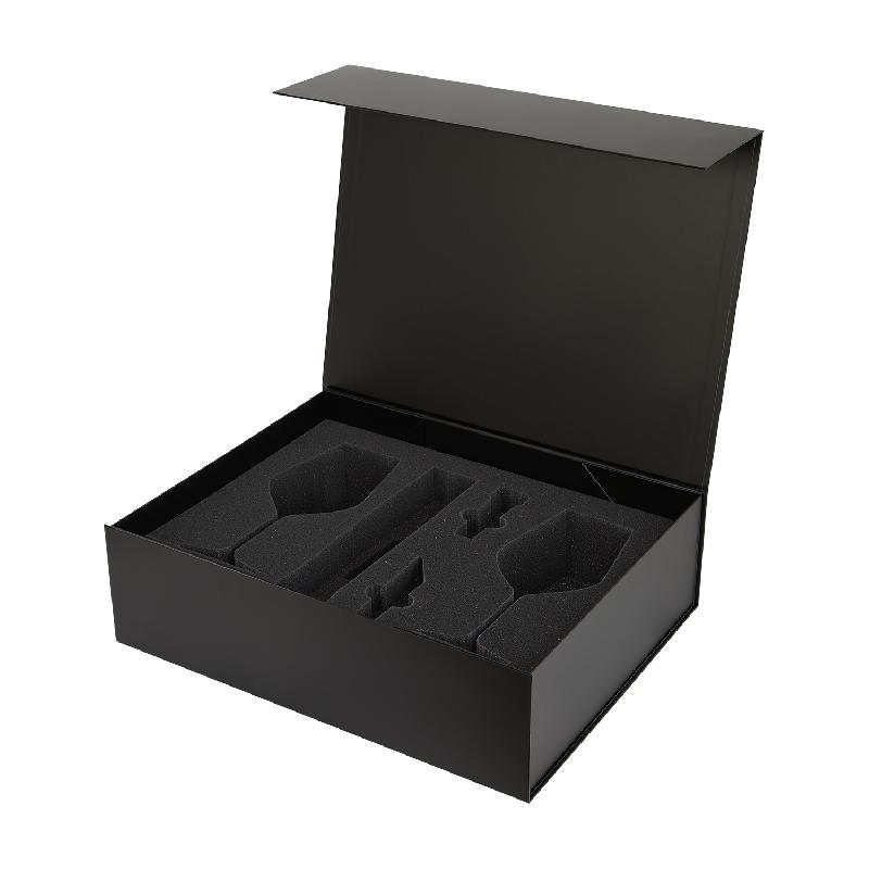 Ложемент под 2 бокала для вина + набор для вина Sacramento в большую коробку-трансформер (арт. 695722)