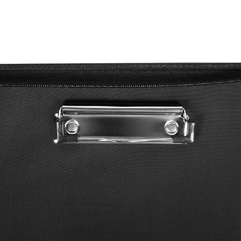 Папка для документов из натуральной кожи Parlament leather размер А4+ с зажимом для бумаг