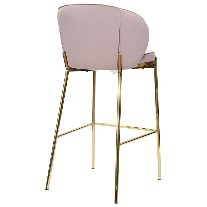 Стул барный coral, велюр