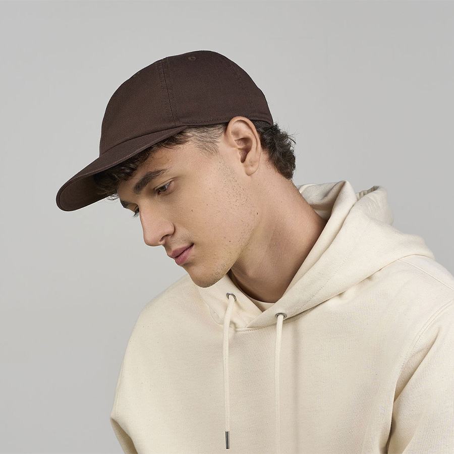 Бейсболка "DAD HAT-S", 6 клиньев, металлическая застежка, бежевый, 100% хлопок, 270 г/м2