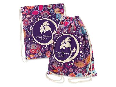 Рюкзак-мешок с возможностью полноцветной печати