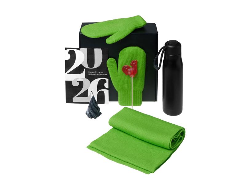 Подарочный набор Re:Air с варежками, шарфом и термосом