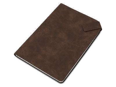 Блокнот А5 с магнитным клапаном в гибкой обложке Chaplin