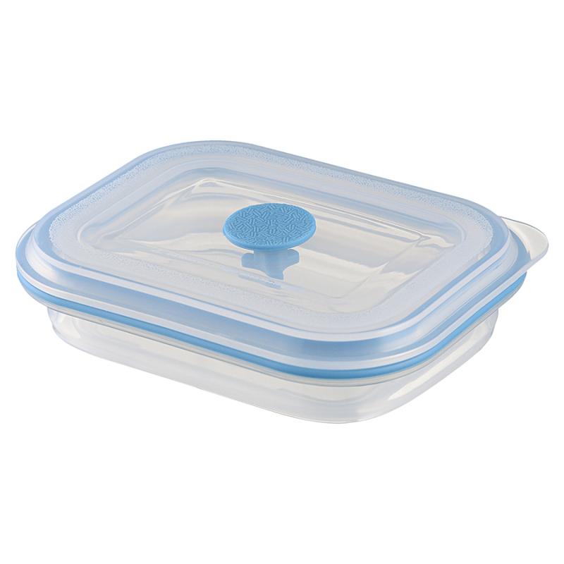 Контейнер для переноски и хранения силикон прямоный складной silikobox, 400 мл