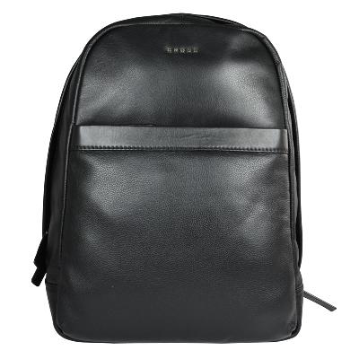 Рюкзак мужской Cross Renovar Black, кожа наппа, комбинированная фактурная и гладкая
