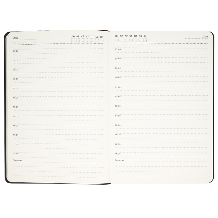 Ежедневник City Soft А5, недатированный, в твердой обложке с поролоном