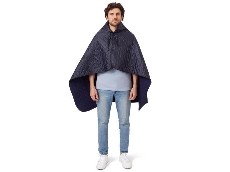 Плед-пончо 2-в-1 Cappy с капюшоном и мешком