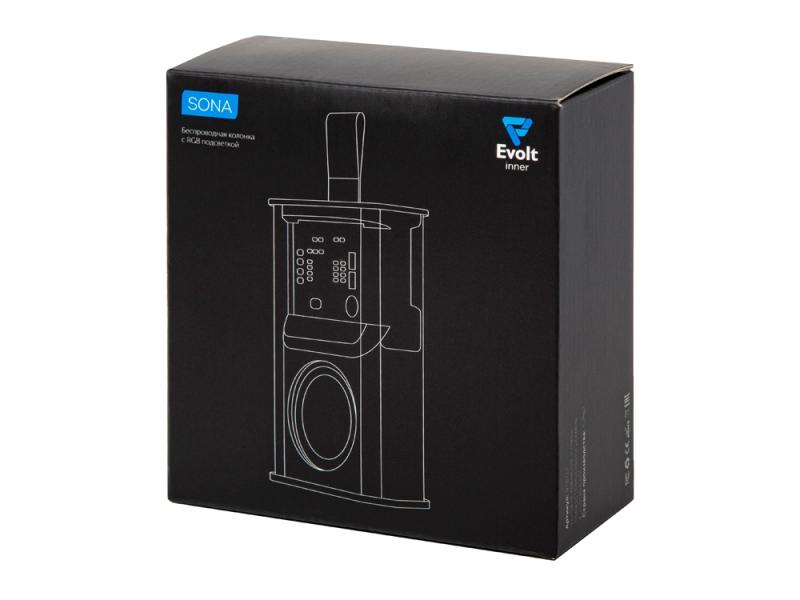 Беспроводная TWS колонка c RGB подсветкой Sona, 5 Вт