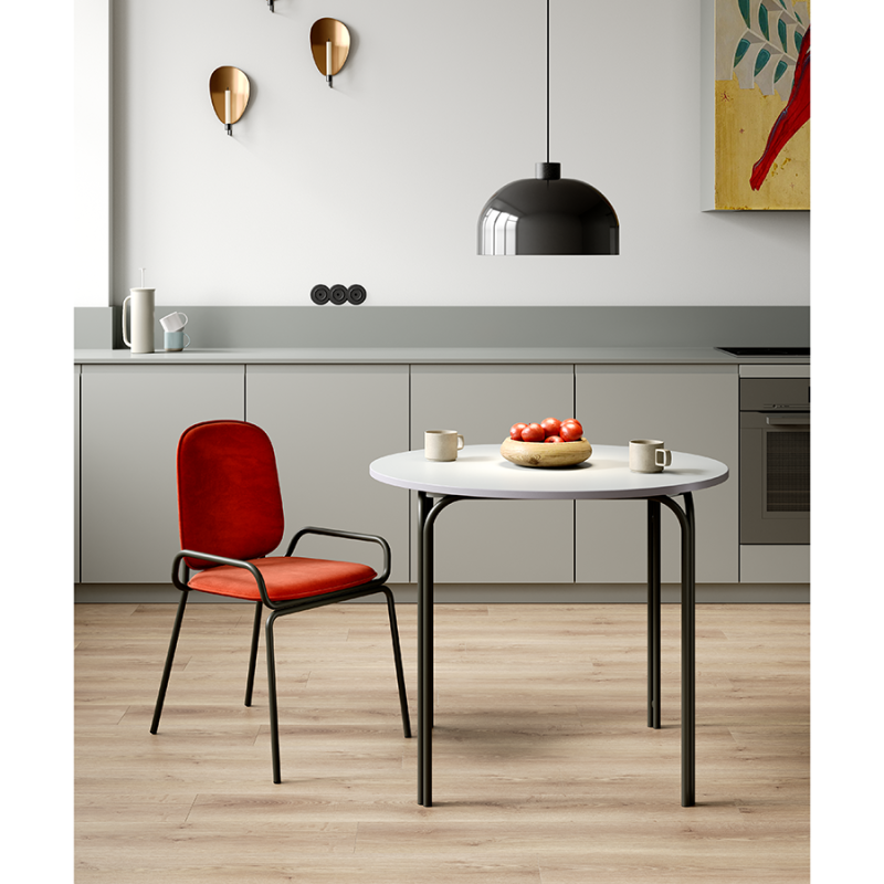 Стул ror, double frame, велюр